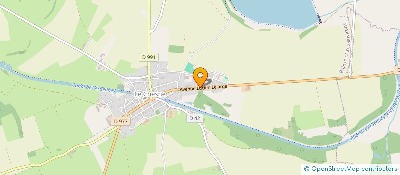 localisation de l'entreprise SCI DE LA ROUTE DE SEDAN  BAIRON ET SES ENVIRONS