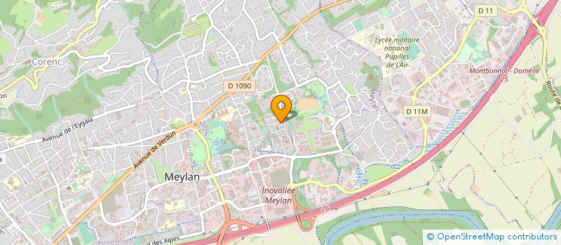 localisation de l'entreprise SCI DE LA ROUVEURE  ALBOUSSIERE