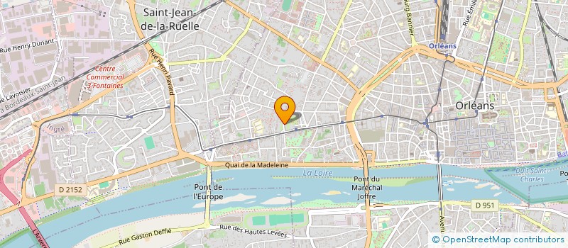 localisation de l'entreprise SCI DE LA ROYA à ORLEANS