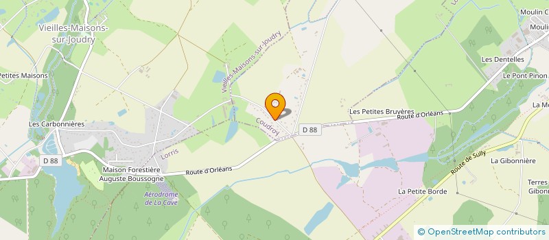 localisation de l'entreprise SCI DE LA RUCHE  COUDROY