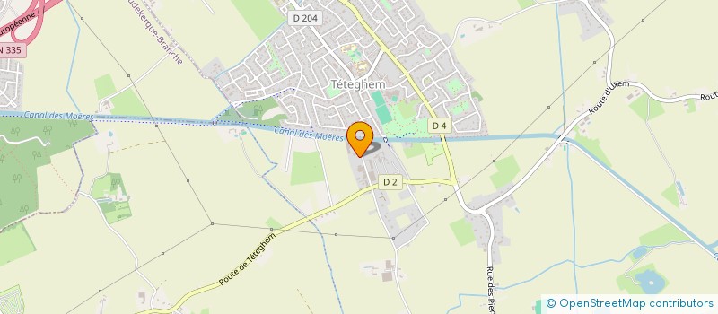 localisation de l'entreprise SCI DE LA RUE ACHILLE PERES  TETEGHEM-COUDEKERQUE-VILLAGE