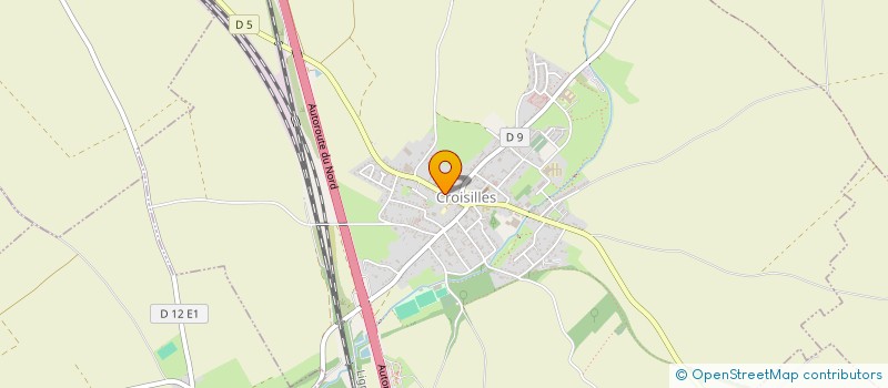 localisation de l'entreprise SCI DE LA RUE ALBERT MICHEL A CROISILLES  ECOUST-SAINT-MEIN