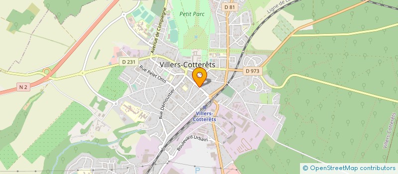 localisation de l'entreprise SCI DE LA RUE ALEXANDRE DUMAS à VILLERS-COTTERETS