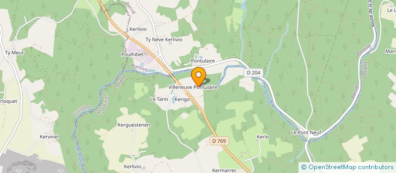 localisation de l'entreprise SCI DE LA RUE AMPERE  PLOUAY