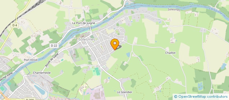 localisation de l'entreprise SCI DE LA RUE ANGEVINE à SOLESMES