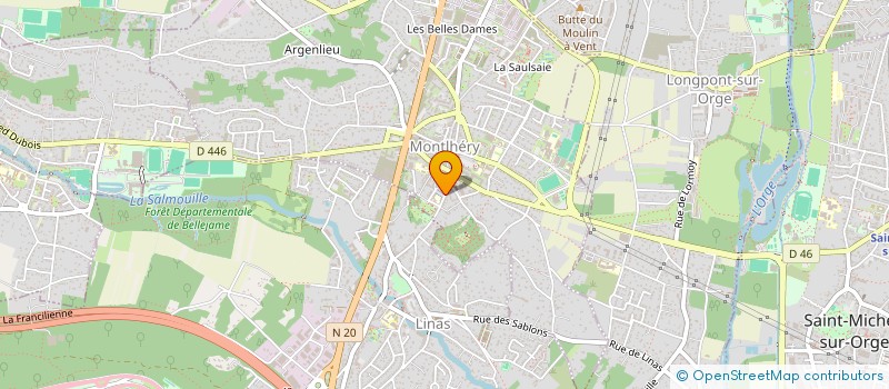 localisation de l'entreprise SCI DE LA RUE AU CHAT  MONTLHERY