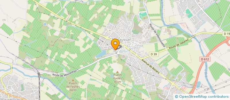 localisation de l'entreprise SCI DE LA RUE AUBERTIN  MAUREILHAN