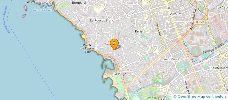 localisation de l'entreprise SCI DE LA RUE CARAVELLE à MARSEILLE