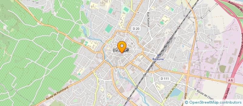 localisation de l'entreprise SCI DE LA RUE CARNOT à BEAUNE