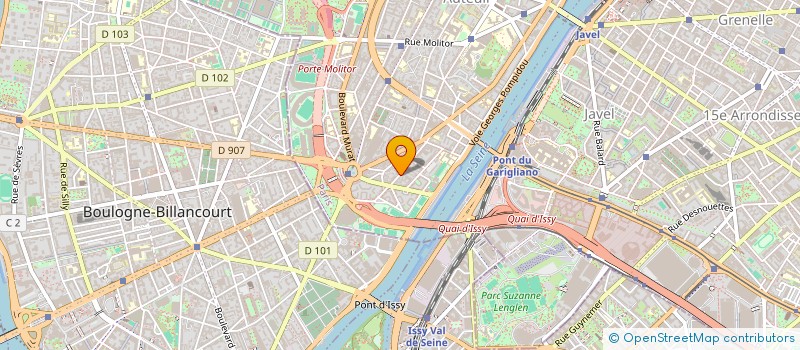 localisation de l'entreprise SCI DE LA RUE CLAUDE TERRASSE  PARIS