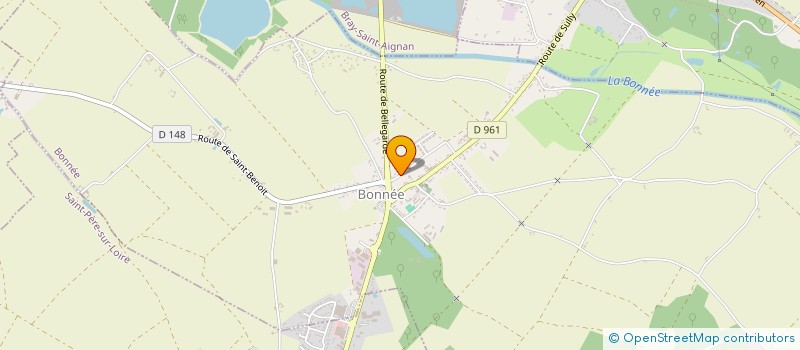 localisation de l'entreprise SCI DE LA RUE CREUSE  BONNEE