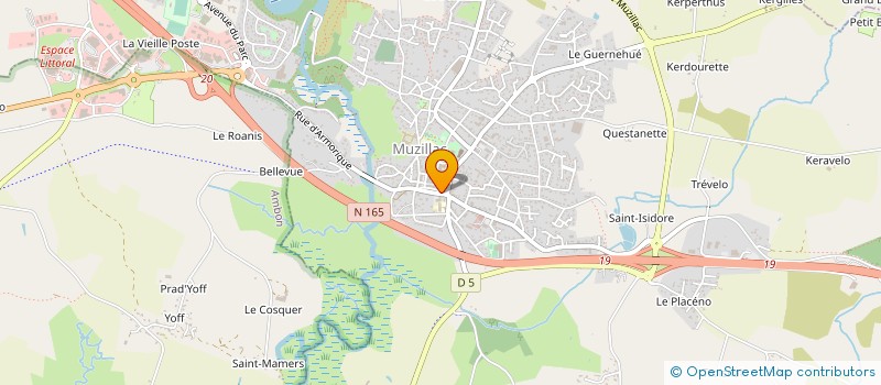 localisation de l'entreprise SCI DE LA RUE D ARMORIQUE  MUZILLAC