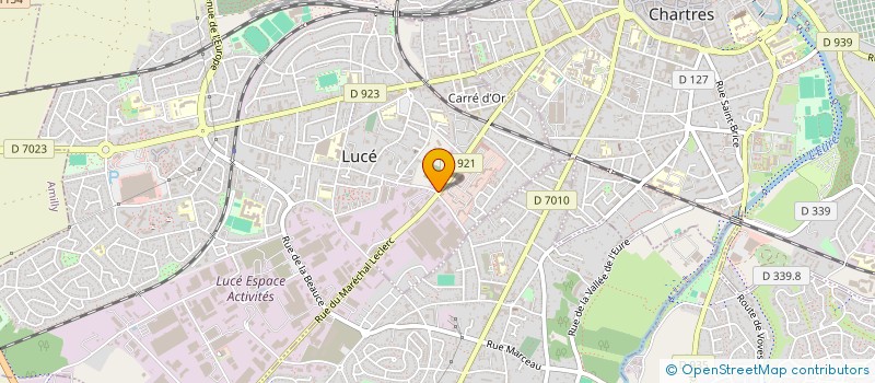 localisation de l'entreprise SCI DE LA RUE D'ARRAS ABLIS  LUCE