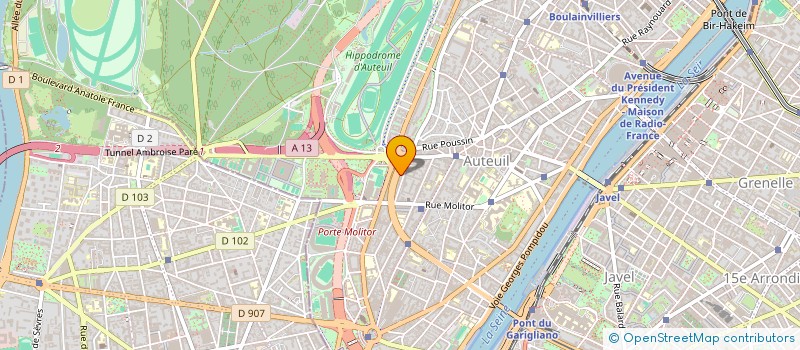 localisation de l'entreprise SCI DE LA RUE D EPINAY à PARIS