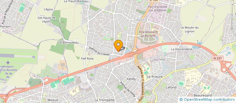 localisation de l'entreprise SCI DE LA RUE DE BLOIS  LAGORD