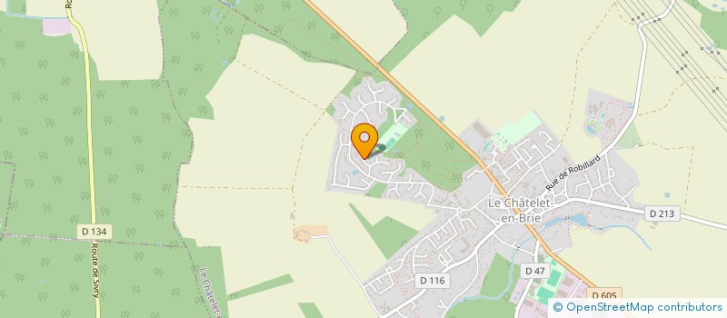 localisation de l'entreprise SCI DE LA RUE DE CHALIGNY  LES ECRENNES