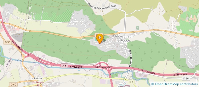 localisation de l'entreprise SCI DE LA RUE DE COCHEREL  CHATEAUNEUF-LE-ROUGE