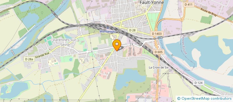 localisation de l'entreprise SCI DE LA RUE DE DORMELLE  VARENNES-SUR-SEINE