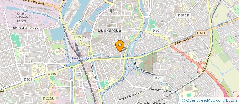 localisation de l'entreprise SCI DE LA RUE DE FURNES à DUNKERQUE