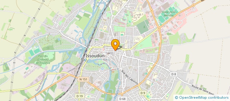 localisation de l'entreprise SCI DE LA RUE DE L AVENIER à ISSOUDUN
