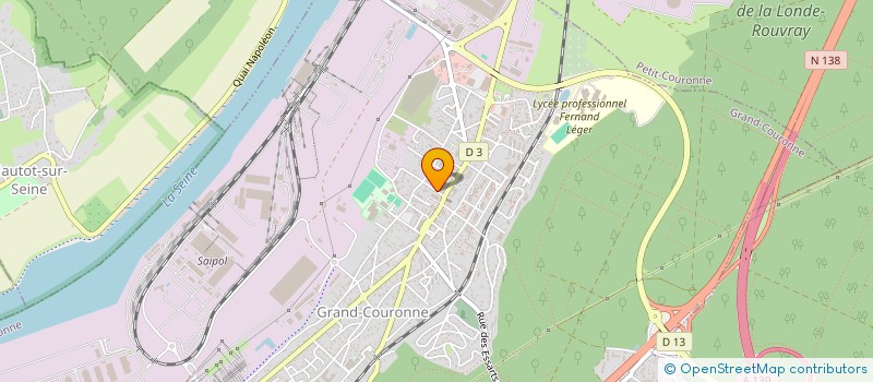 localisation de l'entreprise SCI DE LA RUE DE L'EGLISE  GRAND-COURONNE