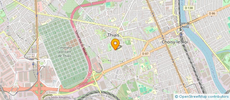 localisation de l'entreprise SCI DE LA RUE DE L'EGLISE à THIAIS