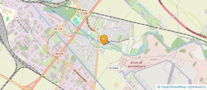 localisation de l'entreprise SCI DE LA RUE DE L ILE A LONGVIC  LONGVIC