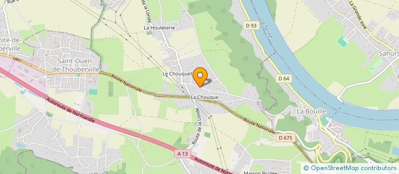 localisation de l'entreprise SCI DE LA RUE DE L INDUSTRIE à CAUMONT