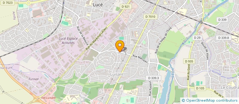 localisation de l'entreprise SCI DE LA RUE DE LA LIBERTE à LUISANT