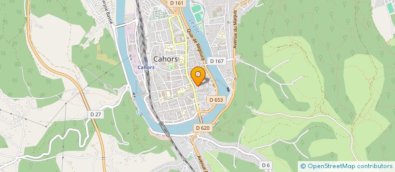 localisation de l'entreprise SCI DE LA RUE DE LESTIEU  CAHORS