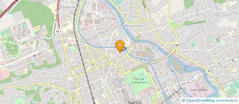 localisation de l'entreprise SCI DE LA RUE DE MALZEVILLE  NANCY