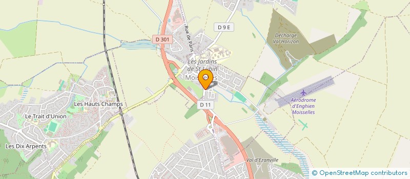 localisation de l'entreprise SCI DE LA RUE DE PARIS à MOISSELLES