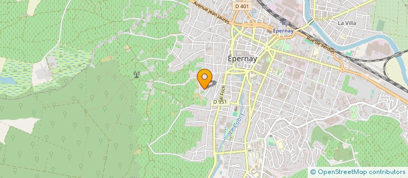 localisation de l'entreprise SCI DE LA RUE DE REIMS à EPERNAY