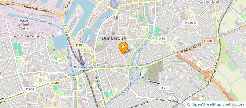 localisation de l'entreprise SCI DE LA RUE DELPORTE à DUNKERQUE