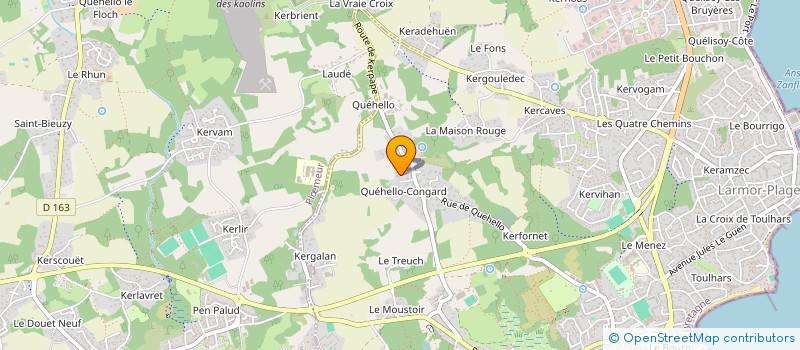 localisation de l'entreprise SCI DE LA RUE DES ALGUES  LARMOR-PLAGE