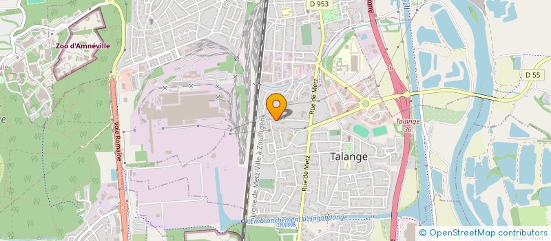 localisation de l'entreprise SCI DE LA RUE DES BRASSERIES à TALANGE