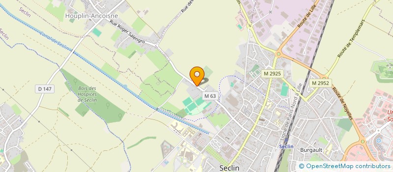 localisation de l'entreprise SCI DE LA RUE DES MARTYRS à SECLIN