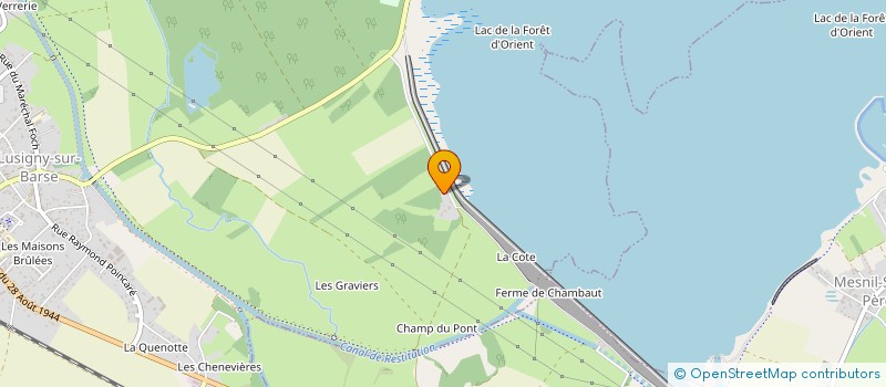 localisation de l'entreprise SCI DE LA RUE DES PIGEONS  COURTERANGES