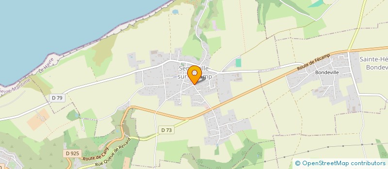 localisation de l'entreprise SCI DE LA RUE DES PRES à SENNEVILLE-SUR-FECAMP