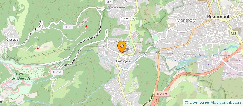 localisation de l'entreprise SCI DE LA RUE DES SALLES  CEYRAT