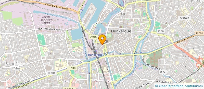 localisation de l'entreprise SCI DE LA RUE DES SAULES à DUNKERQUE