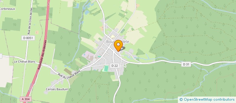 localisation de l'entreprise SCI DE LA RUE DES SPORTS  BOURG-FIDELE