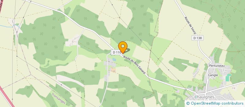 localisation de l'entreprise SCI DE LA RUE DU BOURG à CHAMPVOUX