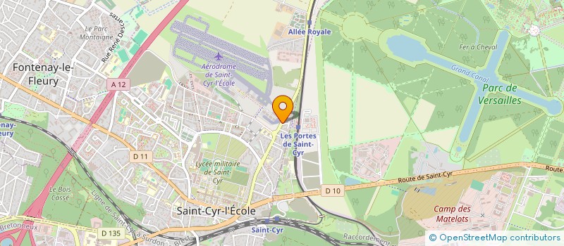 localisation de l'entreprise SCI DE LA RUE DU DOCTEUR VAILLANT  SAINT-CYR-L'ECOLE