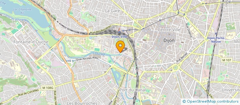 localisation de l'entreprise SCI DE LA RUE DU FG RAINES à DIJON