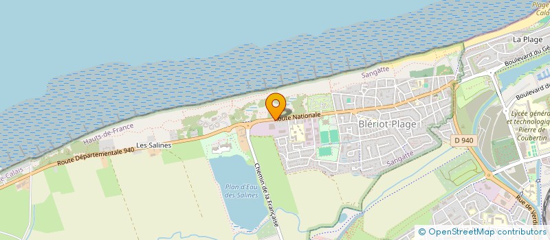 localisation de l'entreprise SCI DE LA RUE DU FOUR A CHAUX  SANGATTE