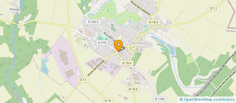 localisation de l'entreprise SCI DE LA RUE DU MARCHE à AUNEAU-BLEURY-SAINT-SYMPHORIEN