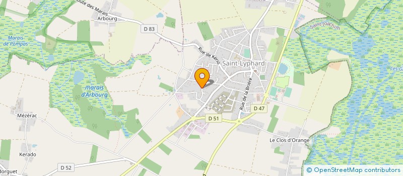 localisation de l'entreprise SCI DE LA RUE DU MOULIN à SAINT-LYPHARD