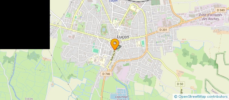 localisation de l'entreprise SCI DE LA RUE DU PORT à LUCON