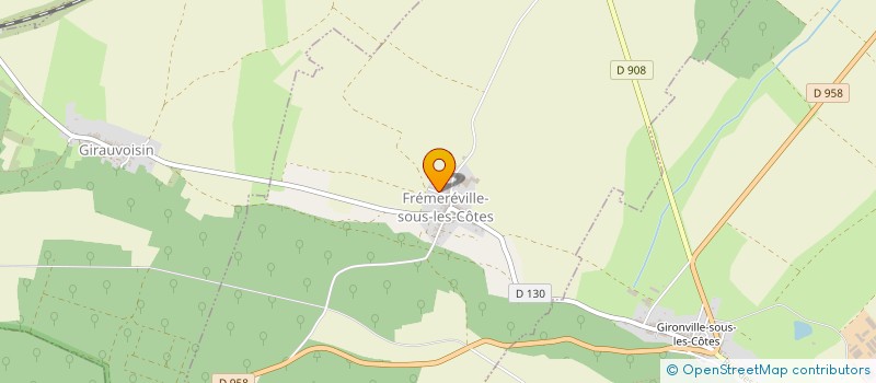 localisation de l'entreprise SCI DE LA RUE DU PUITS à FREMEREVILLE-SOUS-LES-COTES